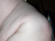 Bbw slut with hairy pussy rides BBC 9/16