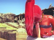 Zelda Hentai - Gerudo Girl is fucked in the dessert 6/16