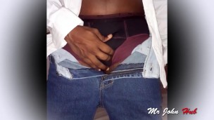 Cumshot handjob watching porn and nice creamy handjob watch my moves
