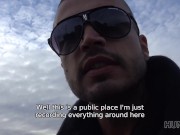 HUNT4K. Lover becomes cuckold when his girl has sex in front of him 1/16