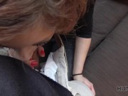 HUNT4K. Lover becomes cuckold when his girl has sex in front of him 8/16