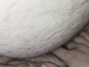 Wet, juicy, hairy pussy gets fucked until I cum 4/16