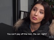 DEBT4k. Girl owes money and she is fucked after the debt collector finds her 6/16