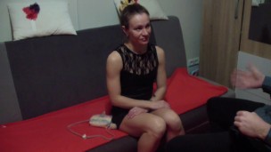 New casting couch - shy russian student wants to earn good money