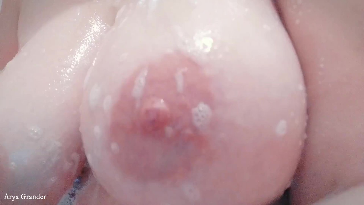 Natural Lactating Tits Close Up - Naked Natural Boobs Tease. Bathroom pleasure. Close Up. - RedTube