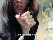 [Trailer] Giantess swallows and plays with a tiny family