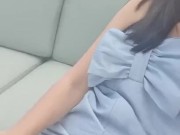 Showing pussy on the beach 10/16