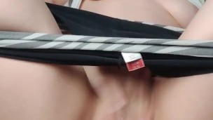 Fingering my pussy till I cream and cum hard