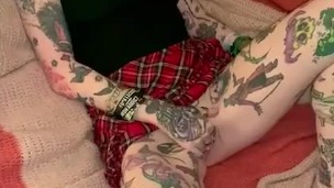 Hot gilf enjoys some “me time”