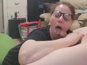 Substitute Teacher takes Home Student for Extra Credit Cumshot 5/16