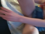 Cheating sister in law secretly squirts on my face 8/16