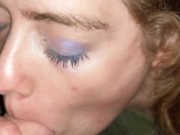 Sorority Leader Sucks Cock after Party on College Quad 7/16