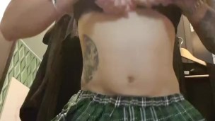 ClaudiaAfterDark Schoolgirl Tease