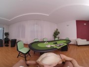 VR BANGERS European Blonde MILF Addicted To Cards VR Porn 15/16