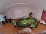 VR BANGERS European Blonde MILF Addicted To Cards VR Porn 3/16
