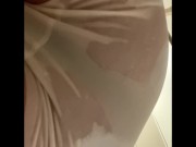 peeing in leggings pants