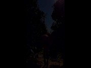 WE GOT CAUGHT IN THE MIDDLE OF THE FOREST FUCKING AT THE BACK OF THE CAR 1/16