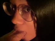 Quick blow job by the fire  1/16