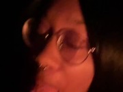 Quick blow job by the fire  11/16