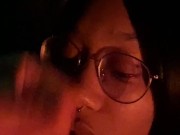 Quick blow job by the fire  15/16