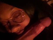 Quick blow job by the fire  5/16