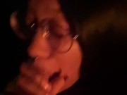 Quick blow job by the fire  8/16