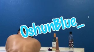 Thick mixed light skin BBW with a fat ass bounces in jacuzzi 