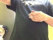 Pig chugs milk and oil