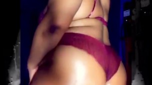 Thick Chubby Oily Fat Ass Latina