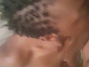 Ebony teen suck BBC pt.2