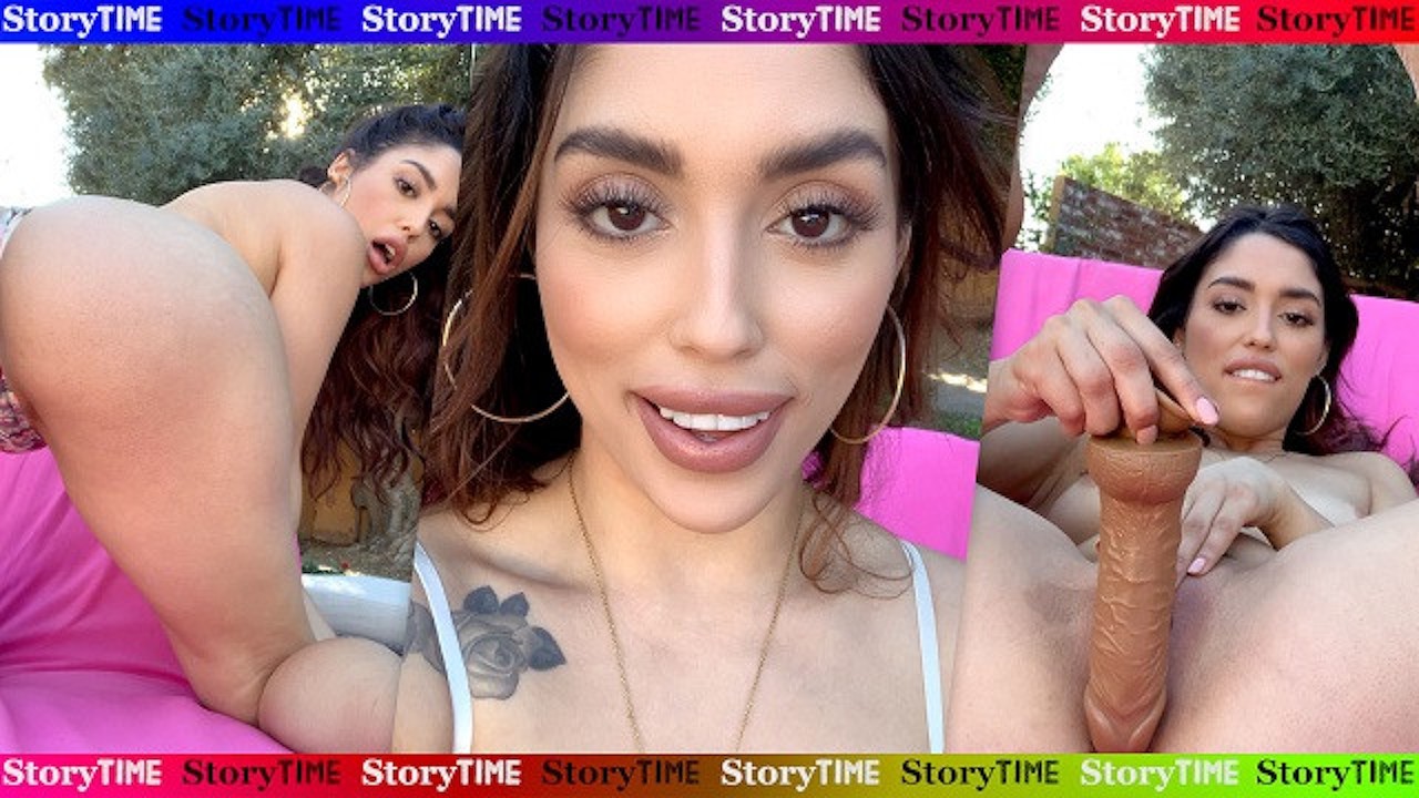 STORYTIME: Latina Babe VANESSA SKY fucks herself nude selfie - RedTube