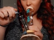 Smoking.  Can't wait to show u more 6/16