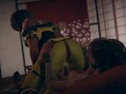 Futa - Mortal Kombat - Tanya gets fucked by Jade - 3D Porn 5/16