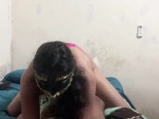 Mi novia chupa, cabalga, chupa de nuevo, se orina, coge de perrito y le lleno de semen el culo 12/16