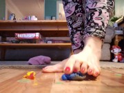 Destroying A Gummy Man with my Bare Foot 16/16