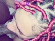 Hot Ebony Babe With Freckles Blows My Black Cock! (POV)  FULL VIDEO ONLYFANS 12/16