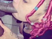 Hot Ebony Babe With Freckles Blows My Black Cock! (POV)  FULL VIDEO ONLYFANS 13/16