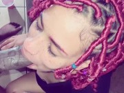 Hot Ebony Babe With Freckles Blows My Black Cock! (POV)  FULL VIDEO ONLYFANS 7/16