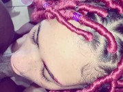 Hot Ebony Babe With Freckles Blows My Black Cock! (POV)  FULL VIDEO ONLYFANS 8/16