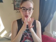 Rubbing and Riding My Big Dildo + Wake and Bake 1/16