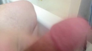 Jerking off hard