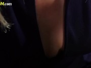 CFNM babes giving tugjob to submissive dude 8/16