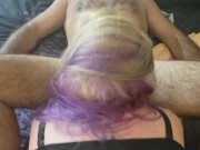 Wife Watching Stepsister Threesome 8/16