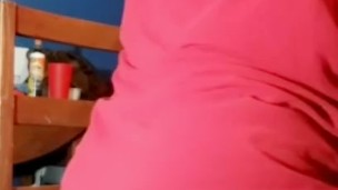 First time riding a dildo (blooper at the end) 