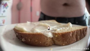 Lunch PREVIEW - giant eats tiny vore foodgay macrophilia