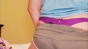 Sissy strips off Matching Bra and Panties preview 