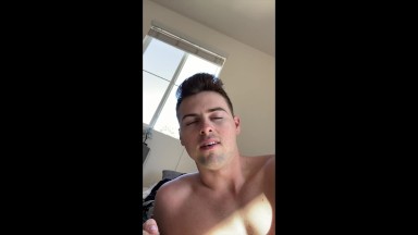 Shy, Curious Guy Fucks Himself and Jacks off - First Time on Camera - FULL VID ON ONLYFANS