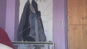 Jerk off in the window