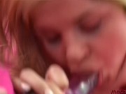 Teenager Brandy is Dominated in her First Porn Scene 14/16