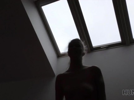 HUNT4K. Amateur colleen was hungry for passionate sex and money